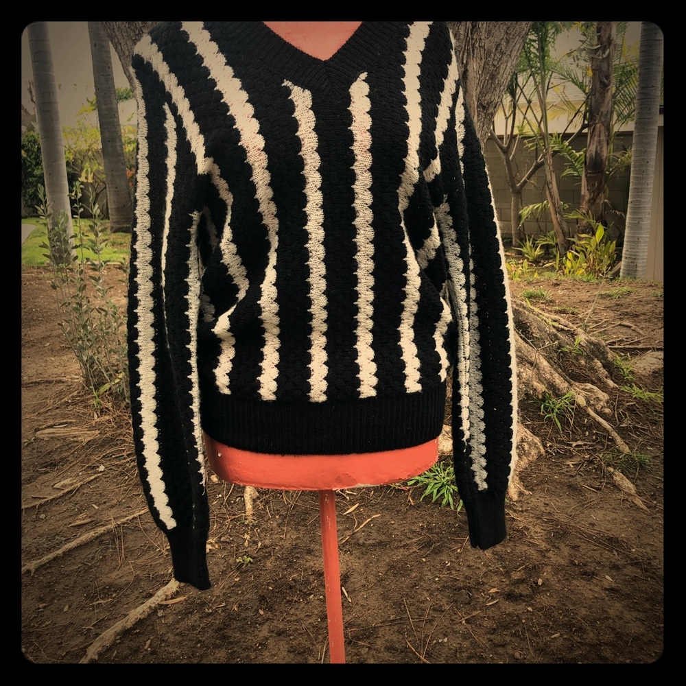 Rochelle California Vintage Striped Sweater